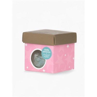 Подарочный набор новогодний, лосьон для тела, соль и бомбочка для ванны, URAL LAB