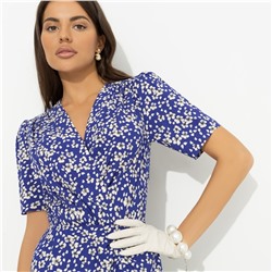 Платье из вискозы, Амур настиг (синий)