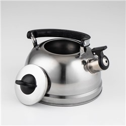 Чайник со свистком «Семейный», 1.9 л, нержавеющая сталь, хромированный