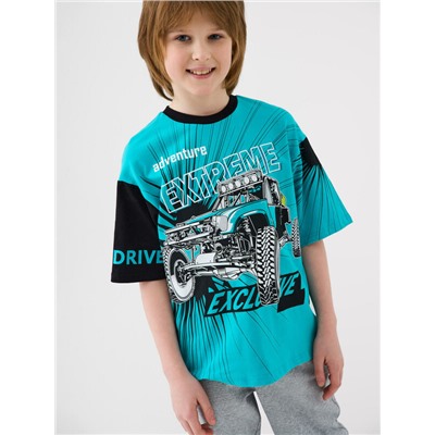 Фуфайка трикотажная для мальчиков (футболка)