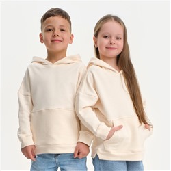 Худи детское KAFTAN Basic line, размер 34 (122-128 см), бежевое