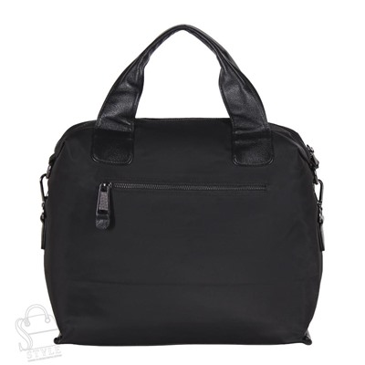 Сумка дорожная кожаная 916136-60M black Polina&Eiterou