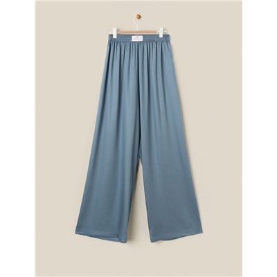 Пижама женская (рубашка, брюки) SL HOME Tensel Home, размер 40-42, голубая