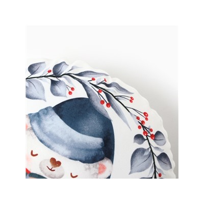 Подушка декоративная новогодняя «Этель. Теплые объятия» 32×32 см