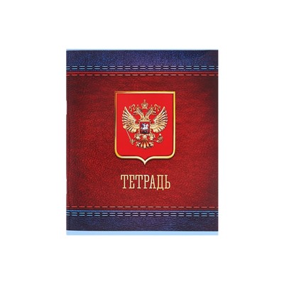 Набор тетрадей, 48 листов в клетку, Calligrata «Россия», серые листы, 5 штук
