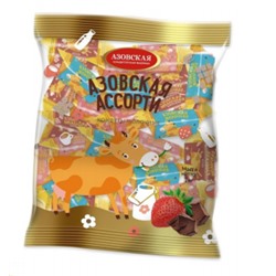 Конфеты молочные "Азовская коровка Ассорти" 300 гр.