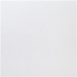 Простыня 1.5-спальная, 150×215 см, хлопок 100%, бязь отбеленная 100 г/м²