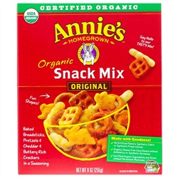 Annie's Homegrown, Органическая закусочная смесь, 9 унц. (255 г)
