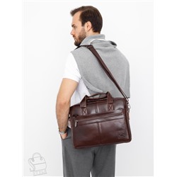 Портфель мужской кожаный 11011Z brown Zinimsk