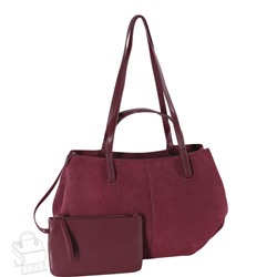 Сумка женская кожаная 1338THAA wine red Polina&Eiterou