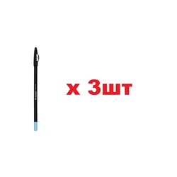 JEANMISHEL Карандаш для глаз с точилкой тон 05 Голубой матовый 3шт