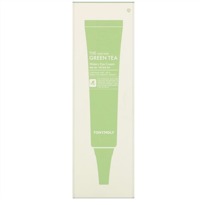 Tony Moly, The Chok Chok Green Tea, Watery Eye Cream, 30 ml