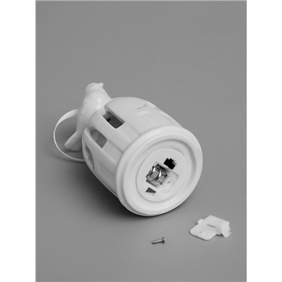 Подвеска светодиодная «Птичка», 5.8×5.8×11 см, 1 LED, керамика, от батареек LR44×2, свечение тёплое белое