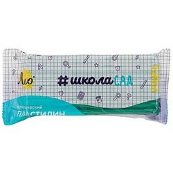 Пластилин 240гр. "Учись" зеленый LNMC-240 Лео