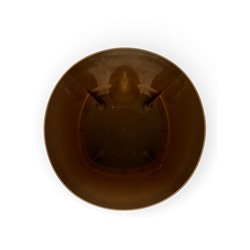 Горшок для цветов с прикорневым поливом Amsterdam, 8 л, цвет молочный шоколад