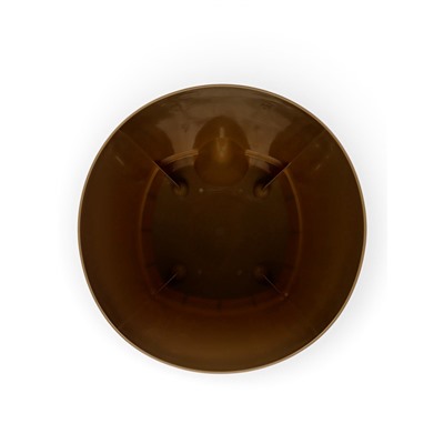 Горшок для цветов с прикорневым поливом Amsterdam, 8 л, цвет молочный шоколад