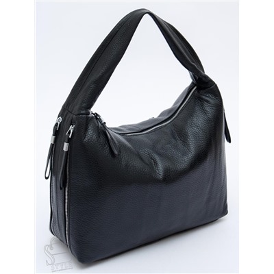 Сумка женская кожаная 1019C black Polina&Eiterou