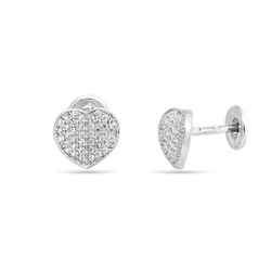 Серьги из серебра куб.циркон., ЗК6001144