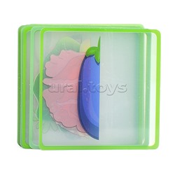 Пластиковое лото для малышей (нов) 2+ Что в корзинке? Найди половинку. Куликова Е.Н.