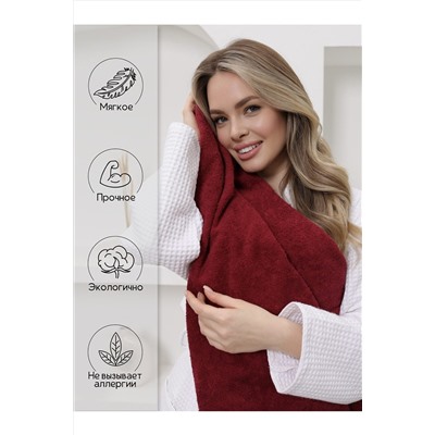 Полотенце Софатекс 70 * 140 для ванной и бани bs НАТАЛИ, 1215251