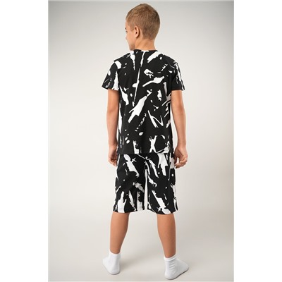 Хлопковый костюм для мальчика Happyfox