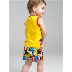 Комплект детский трикотажный для мальчиков: майка, шорты