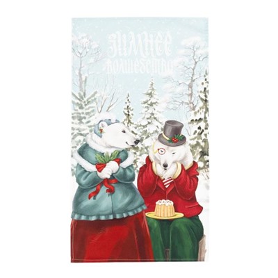 Полотенце «Этель» Winter holidays 40×73 см, 100% хл, саржа 190 г/м²