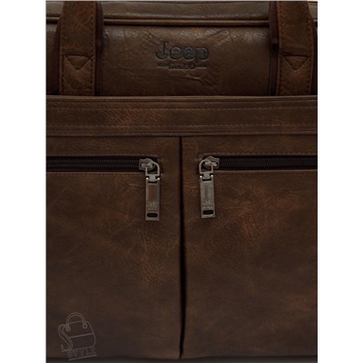 Портфель мужской 1795-01 coffee Jeep