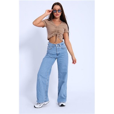 Кроп-топ 71130 (Бежевый)