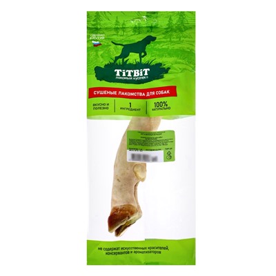 Лакомство Titbit «Нога баранья большая» для собак, 100 г