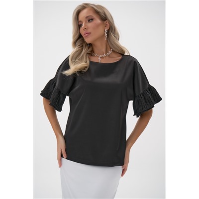 Блузка Луана (чёрный)