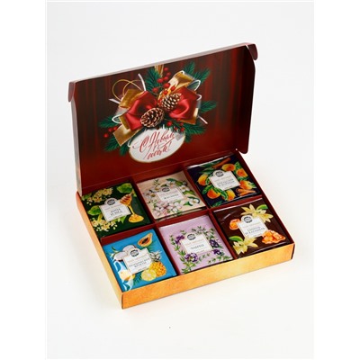 Чай новогодний чёрный «Уютного праздника», ассорти, 30 шт.