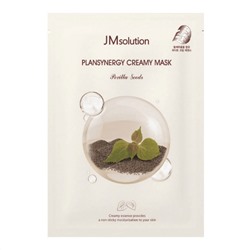 JMsolution Тканевая маска для сияния кожи с семенами периллы / Plansynergy Creamy Mask Perilla Seeds, 30 мл
