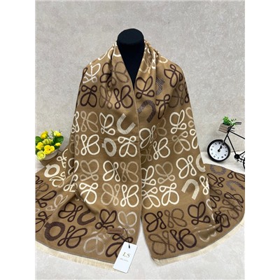 Мягкий палантин из кашемира мультицвет