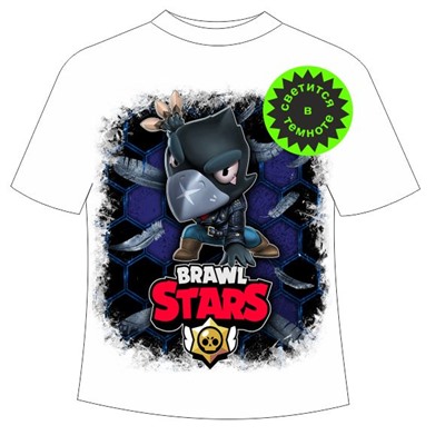 Подростковая футболка Brawl Stars Crow 1084