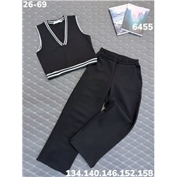 Костюм 6455 черный