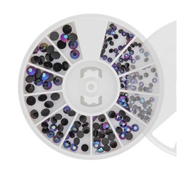 Nail Art Набор страз для ногтей №9, фиолетовый 15819