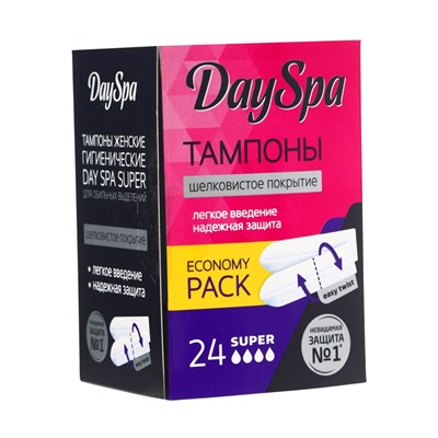 Тампоны Day Spa super, 24 шт.