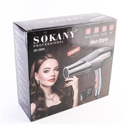3890 Фен SK-3890 SOKANY 2300W (х24) - АКЦИЯ