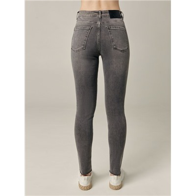 Skinny CONTE CON-701 Джинсы skinny с высокой посадкой и эффектом потертости