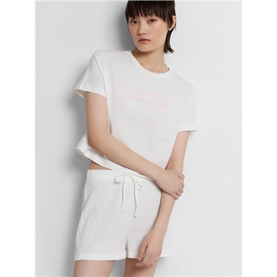 КОМПЛЕКТ ЖЕНСКИЙ (ДЖЕМПЕР, ШОРТЫ) 592495