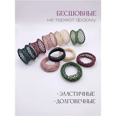 Набор резинок для волос в косметичке