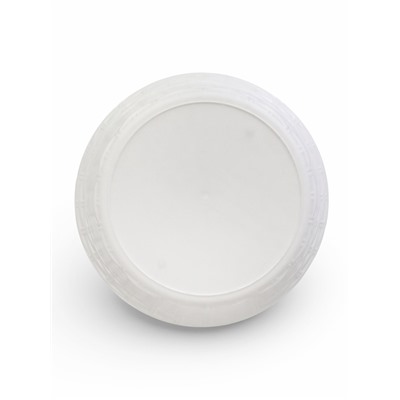 Кашпо для цветов «Ротанг», 8 л, d=27.5 см, h=20.5 см, пластиковое, с поддоном, белое