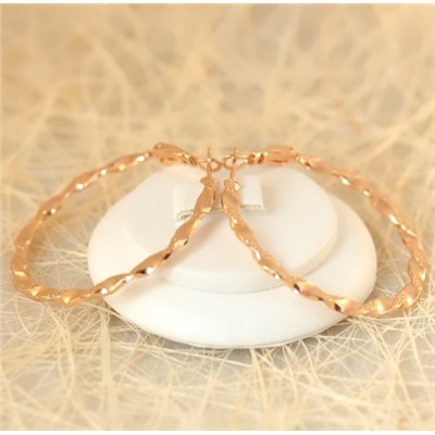 Серьги позолота  H01-14203