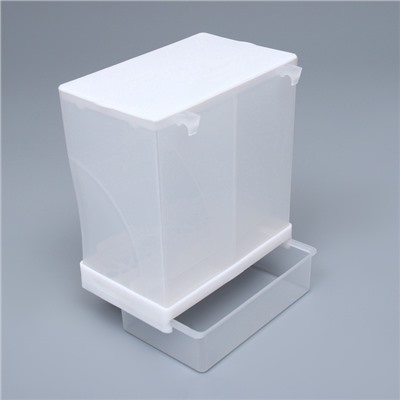 Автокормушка для птиц Пижон 8.5×8×15.4 см, белая 7