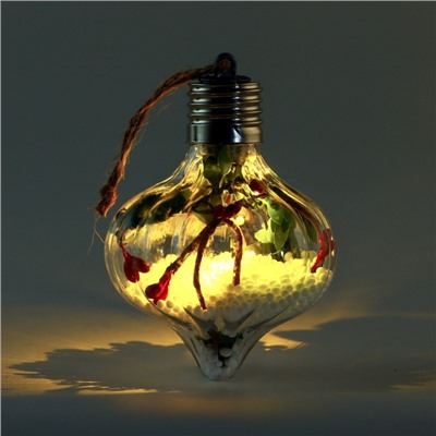 Новогодний шар ёлочный «Новый год», d=8 см