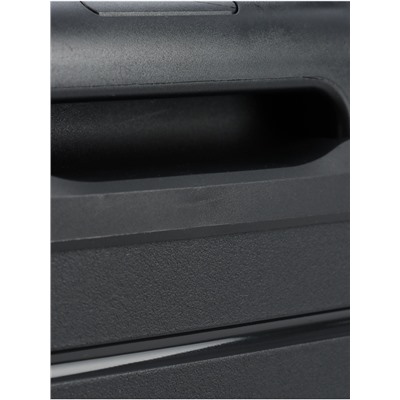 УЦЕНКА Чемодан 28", PP, 49*30*76, отд на молнии, код замок, 4 колеса, черный