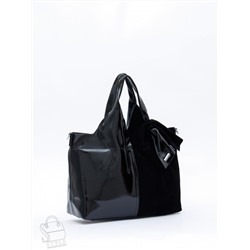 Сумка женская кожаная 98184-3MSS black Velina Fabbiano-Safenta в Новосибирске