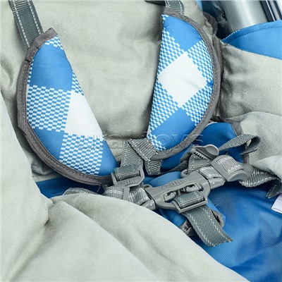 Коляска комбинированная "Наши детки 5-2" (капри в клетку)