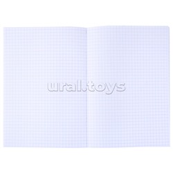 Записная книжка А5 80л. "Черно-оранжевый спорткар" 7БЦ, глянц. ламинац, лен